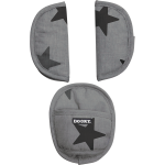 Protetores Cinto 0+ (Universal Pads Grey Stars)