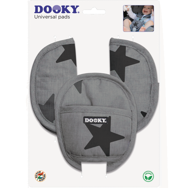 Protetores Cinto 0+ (Universal Pads Grey Stars) - Image 2