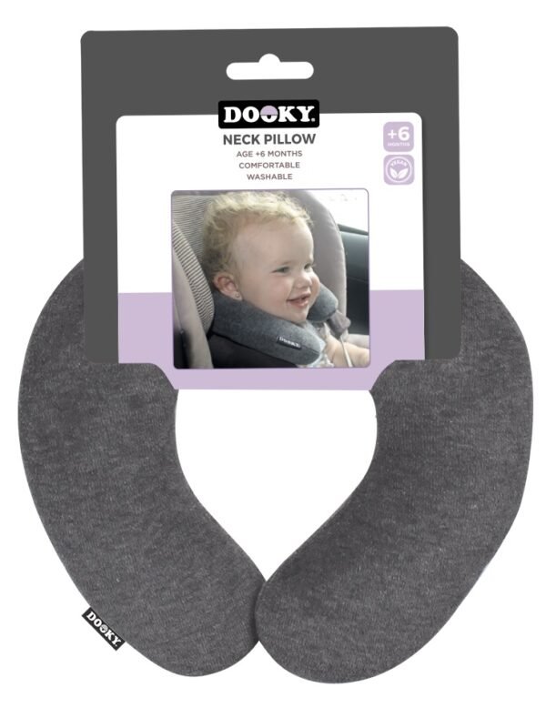 Almofada para pescoço (Neck Pillow Dark grey uni) - Image 3